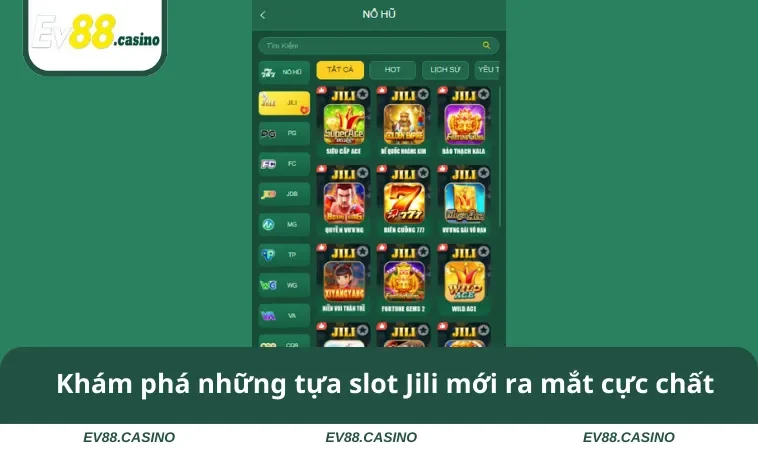 game no hu moi 1 Khám phá những tựa slot Jili mới ra mắt cực chất