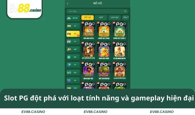 game no hu moi 2 Slot PG đột phá với loạt tính năng và gameplay hiện đại