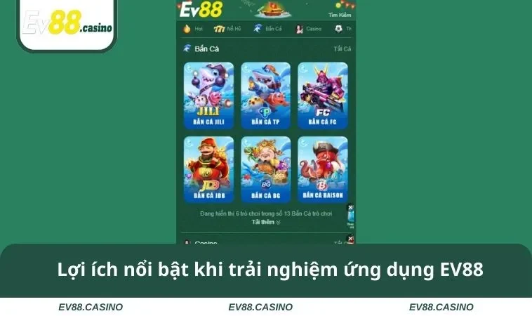 tai app ev88 3 Lợi ích nổi bật khi trải nghiệm ứng dụng EV88